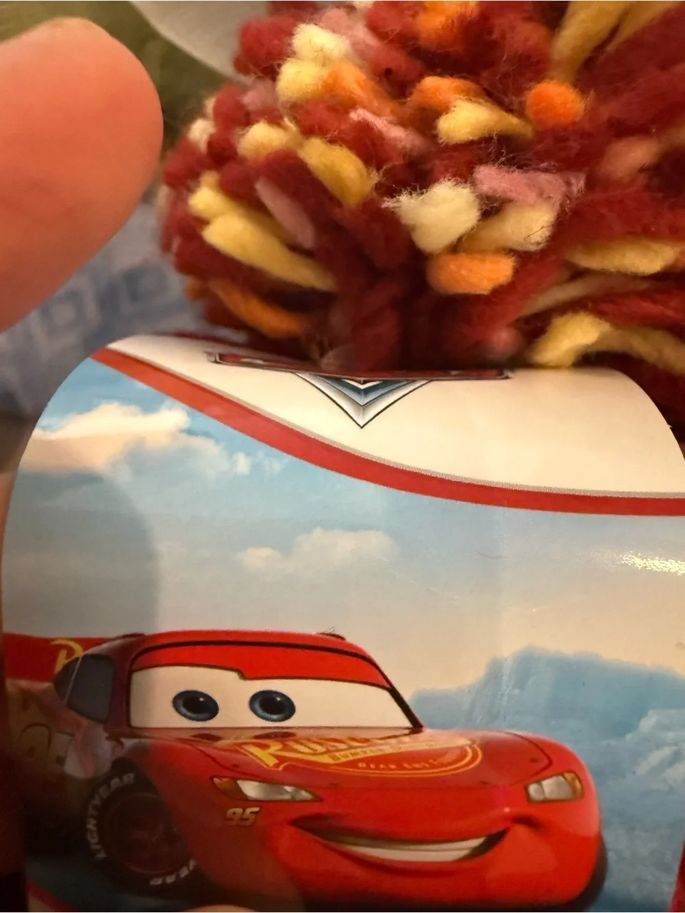 Disney cars hat and glove set new kids